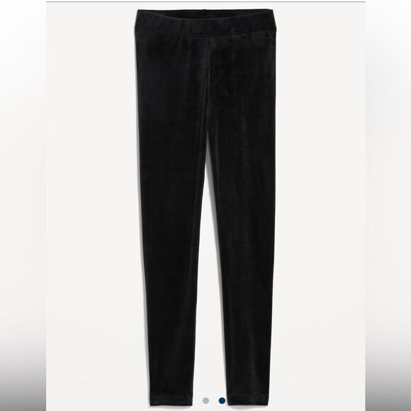 Old Navy High Waisted Velvet Leggings! - Picture 2 of 10